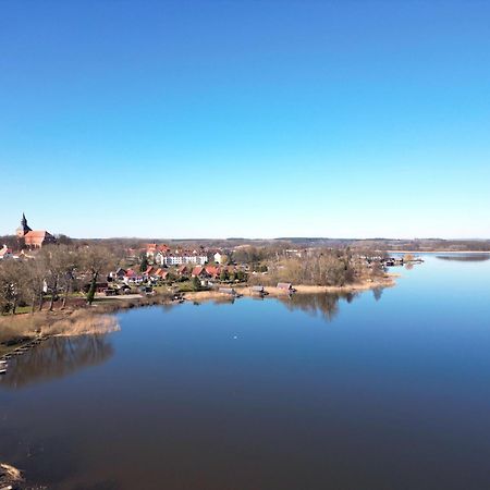 Blick aufn See Sternberg Exterior foto