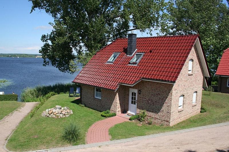 Blick aufn See Sternberg Exterior foto